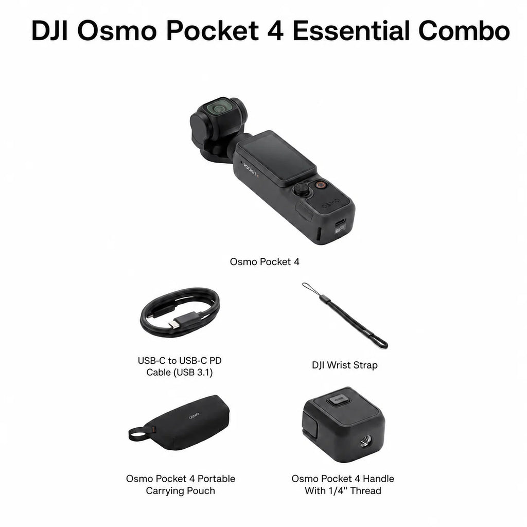 DJI Osmo Pocket 4 Premium Kit