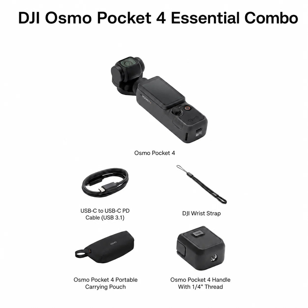 DJI Osmo Pocket 4 Premium Kit