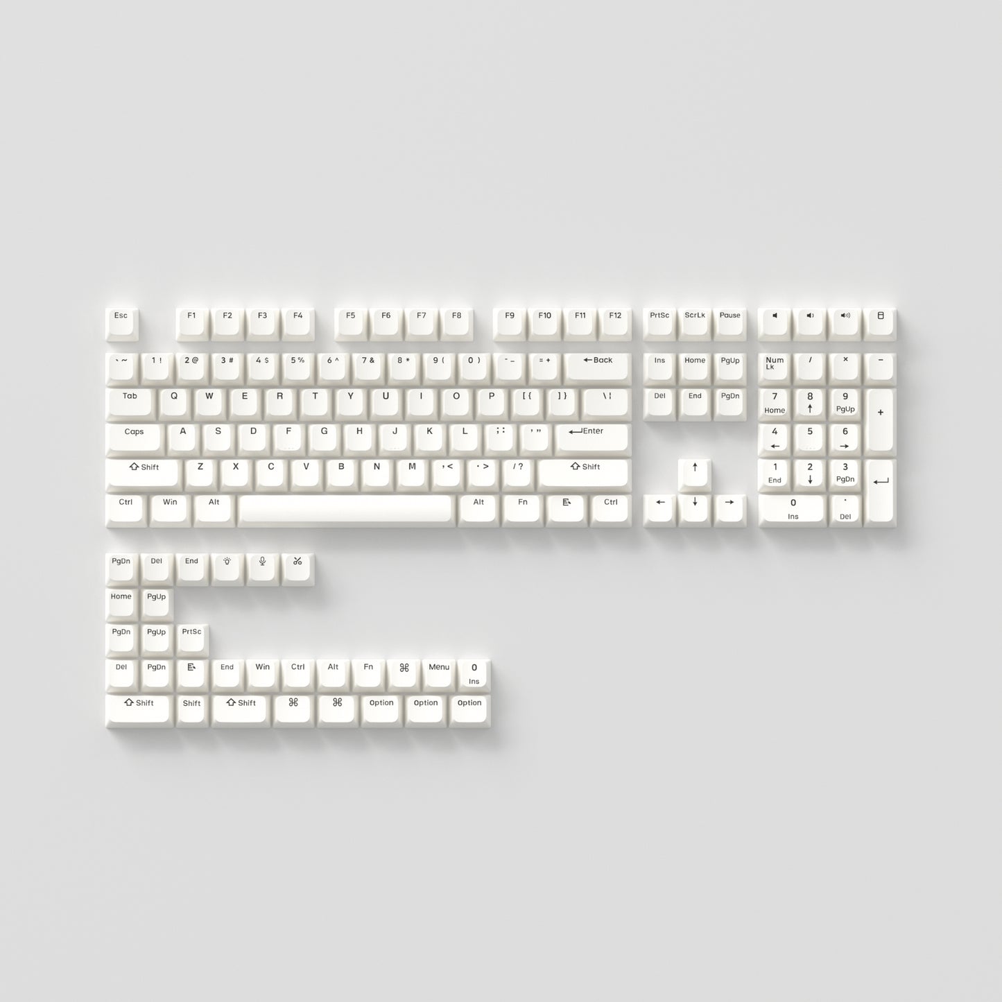 Adam Keyboard + Keycap KOP Bundle