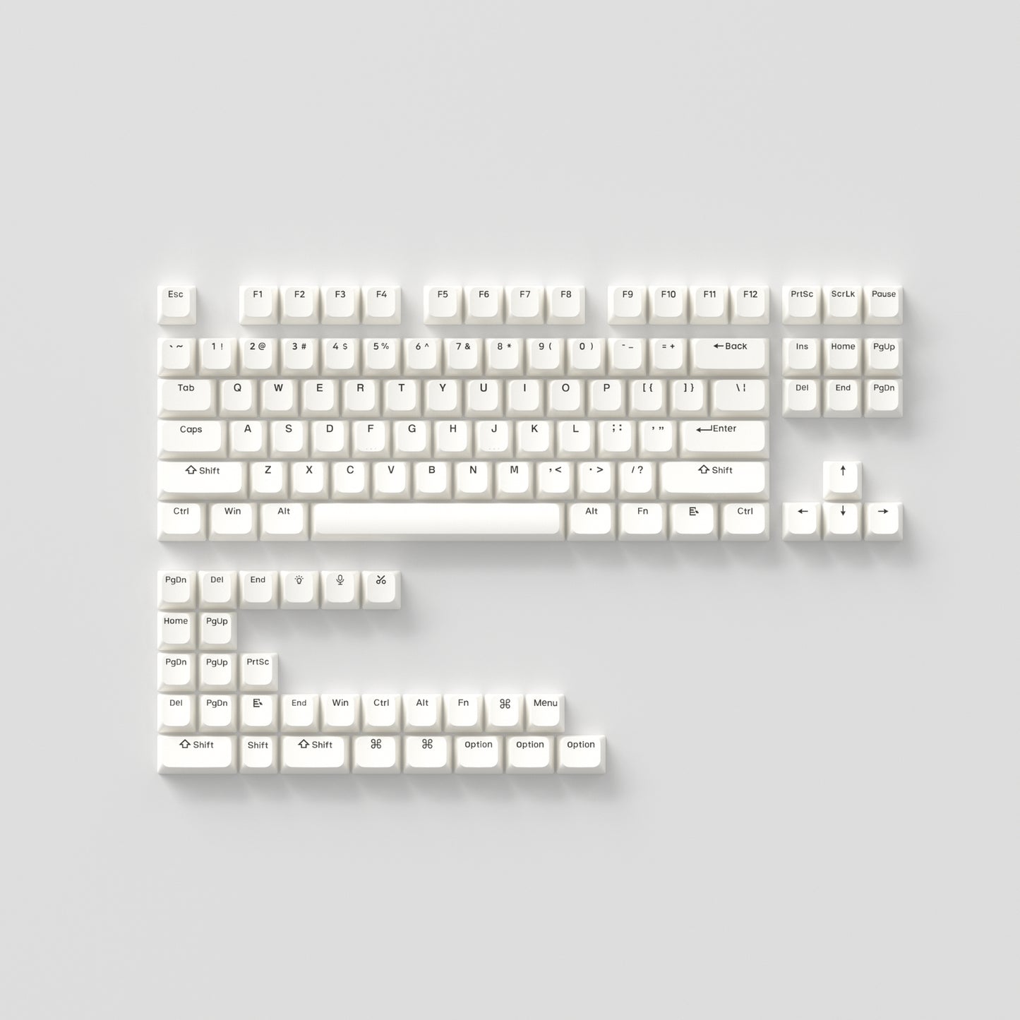 Adam Keyboard + Keycap KOP Bundle