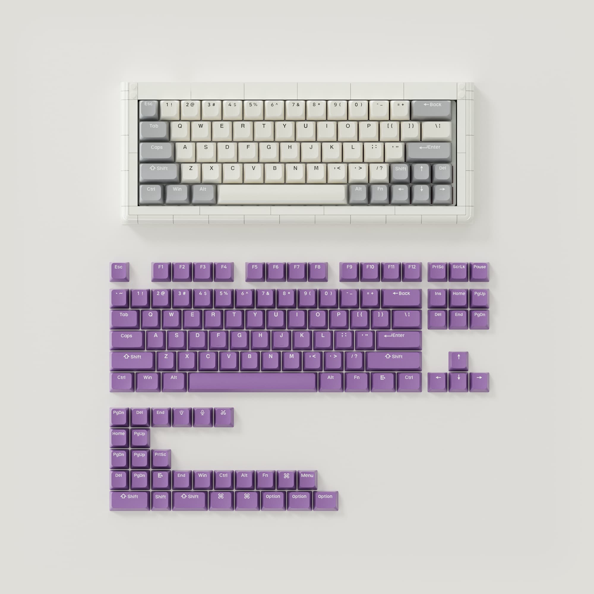 Adam x Keyboard + Keycap KOP Bundle – KBDcraft