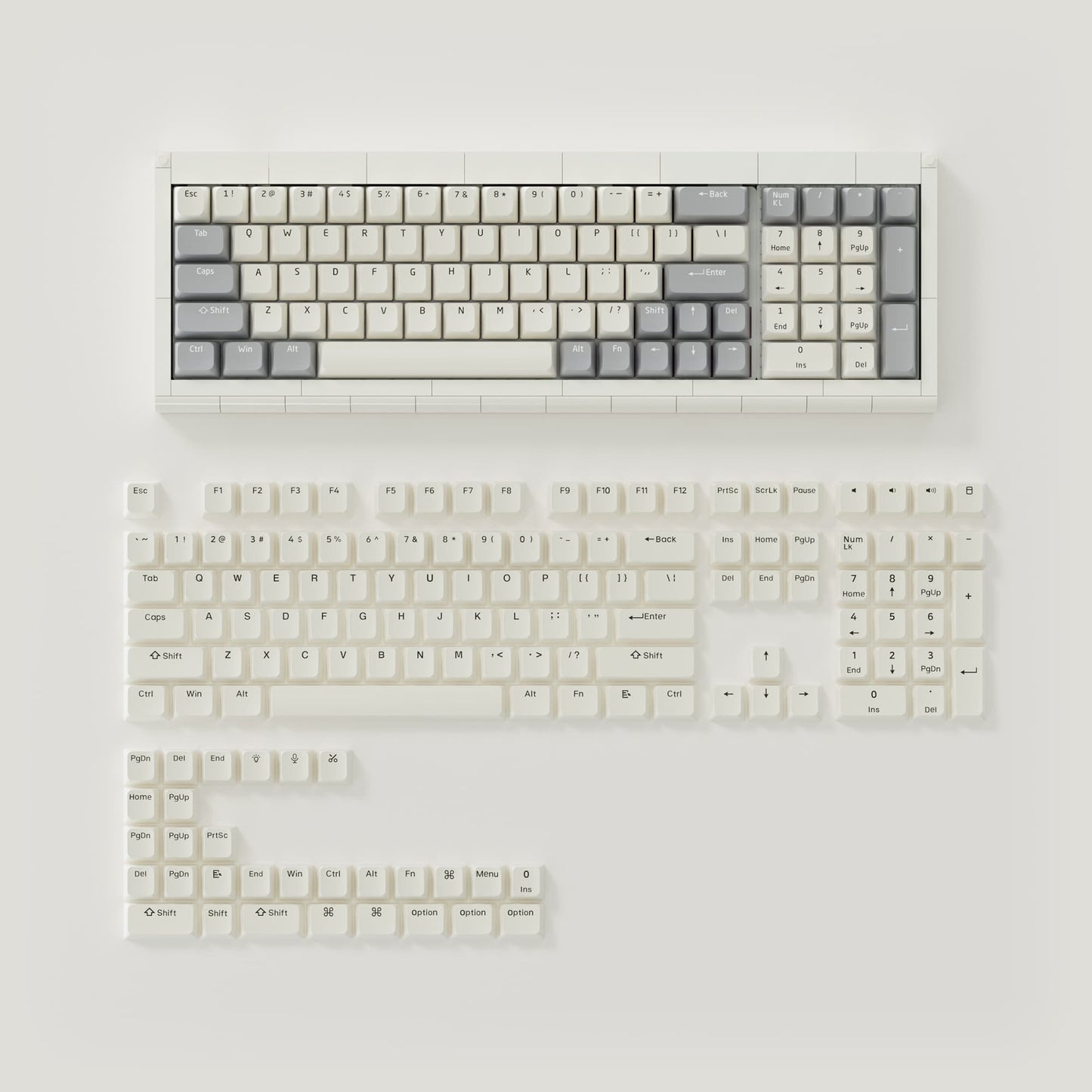 Adam x Keyboard + Keycap KOP Bundle