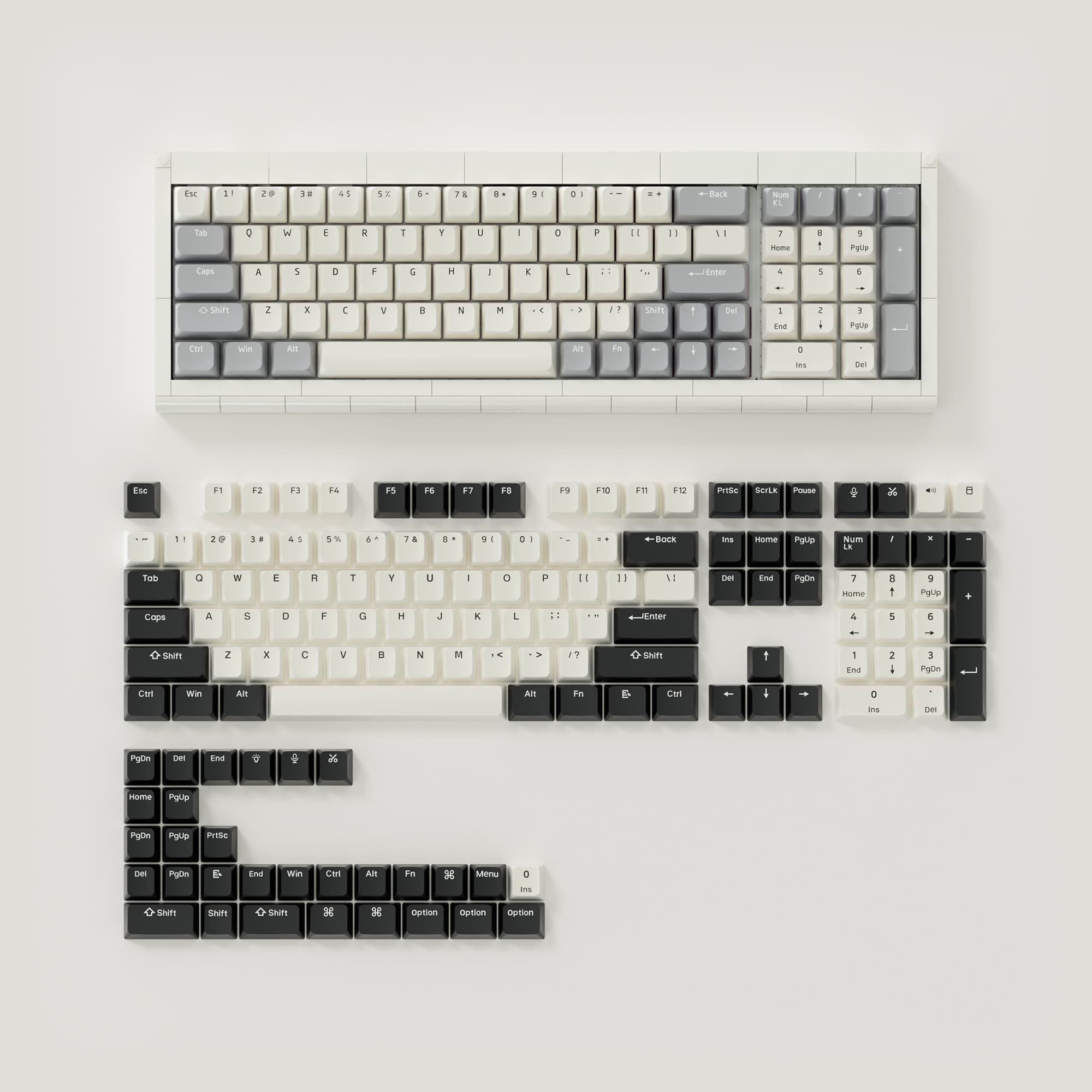 Adam x Keyboard + Keycap KOP Bundle – KBDcraft