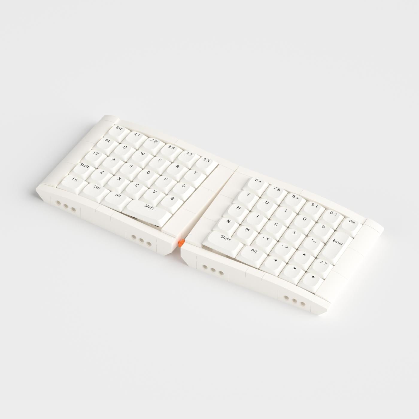 KBDcraft Israfel 50% Ergo Split Low Profile Mechanical Keyboard